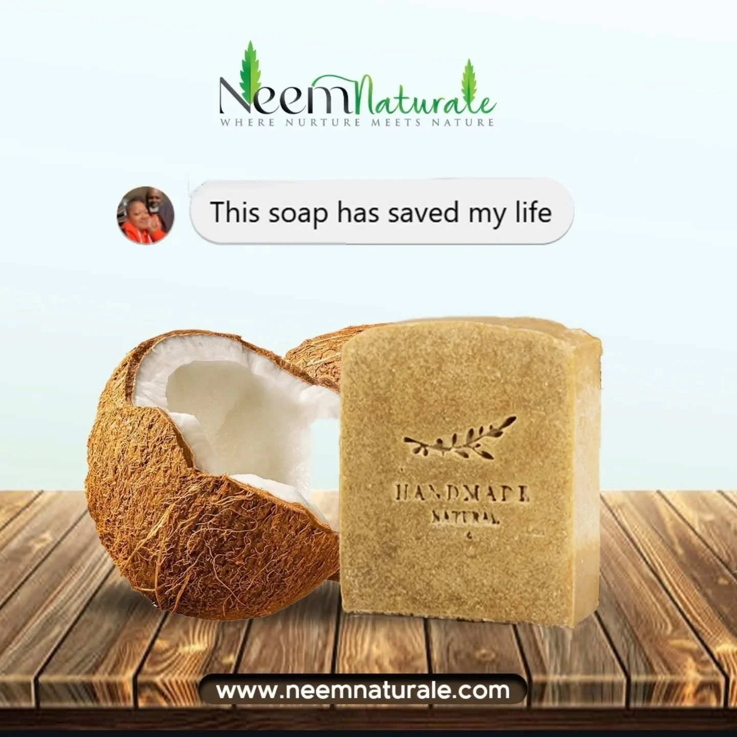 No more suffering, Our Bestselling soap has saved many of our customers lives from eczema &amp; dry skin! 
www.neemnaturale.com
.
.
.
.
#neemnaturale #neemforskin #eczemarelief #skincare