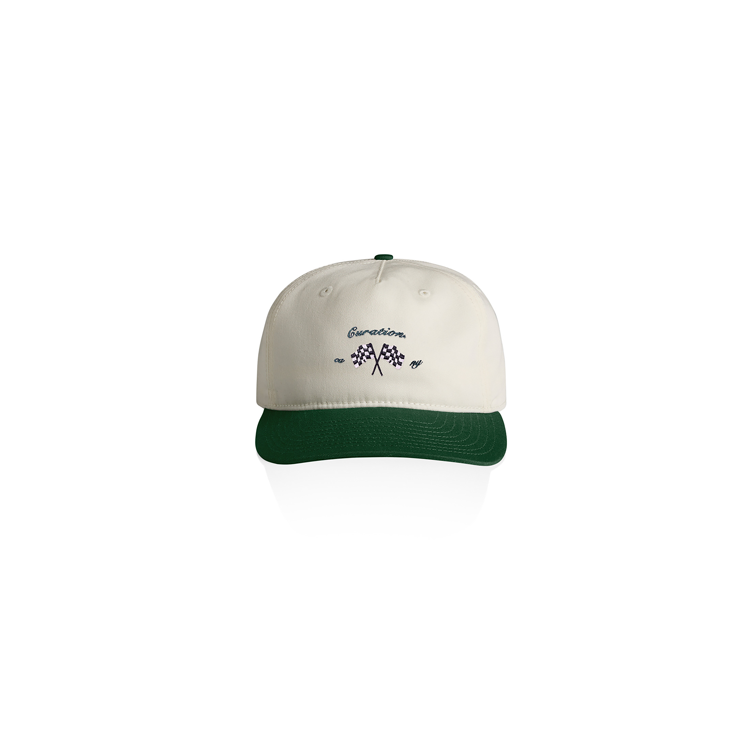 Green Checkered Flag Two Tone Hat.png