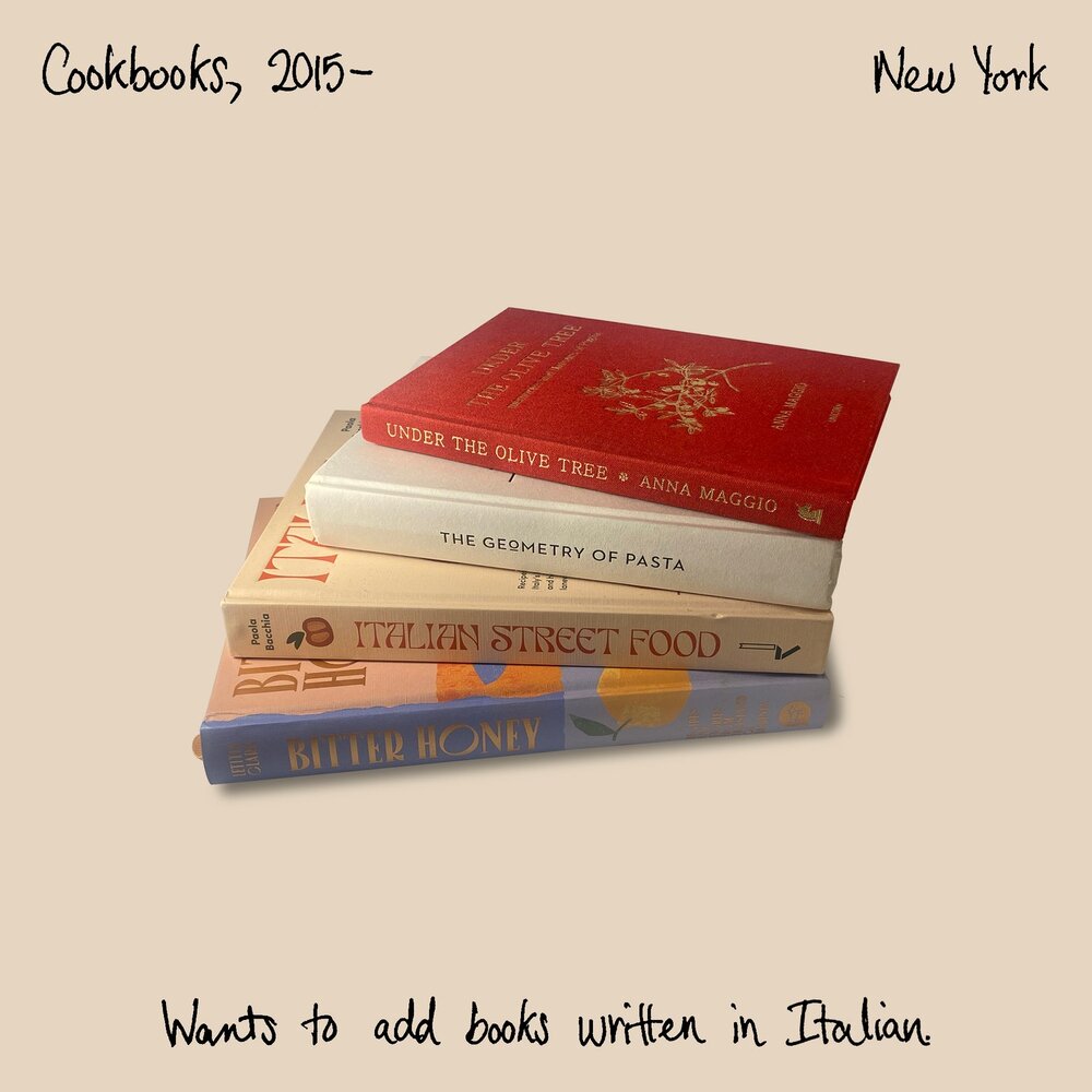 089 | Cookbooks, 2015 &ndash;

&ldquo;One of the things I love the most about Italy is the regions. The way that you can go from one city to another and they'll have a totally different&nbsp;food culture.&rdquo;

#100dayproject #the100dayproject #pho