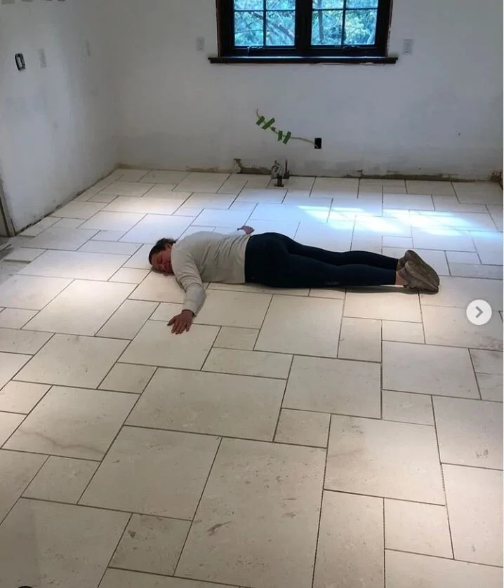 Kitchen Floor - ORC Progress