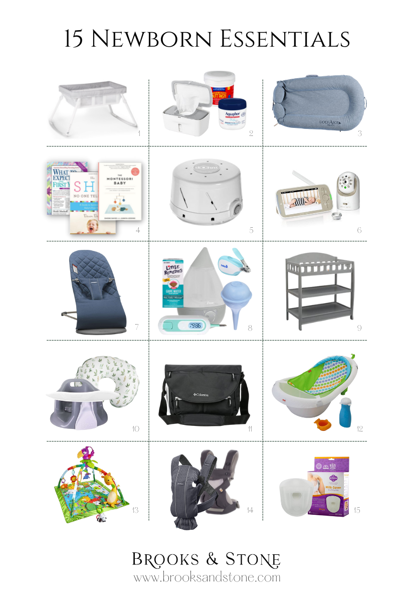 15 Newborn Baby Essentials — Brooks & Stone