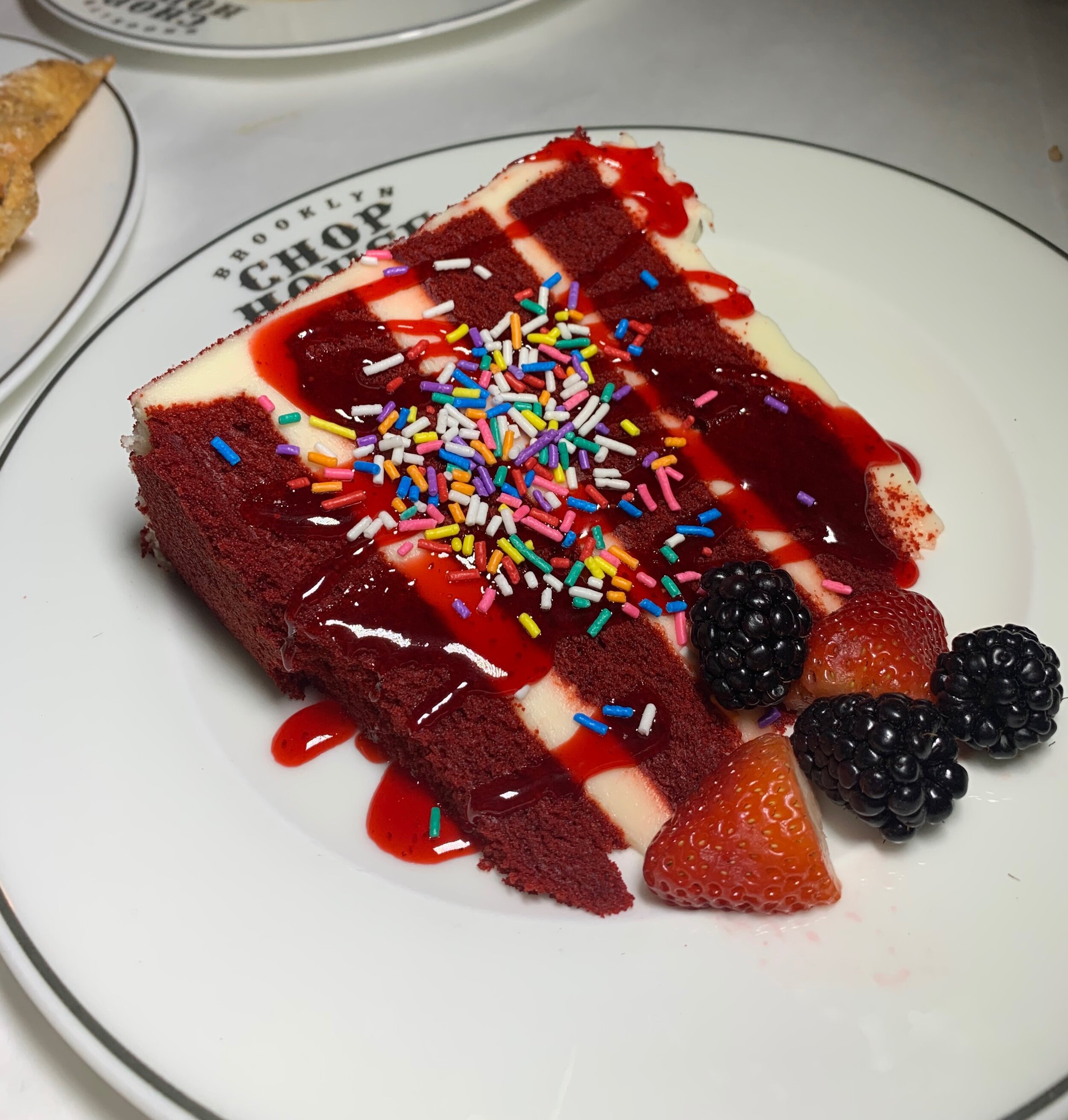 Brooklyn Chophouse Red Velvet Cake Steakhouse TameekaEats.jpeg