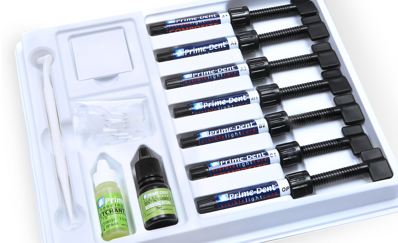 Prime Dent Dual Cure Dental Adhesive – No Light Needed For Crowns & Bridges – Model 100-101