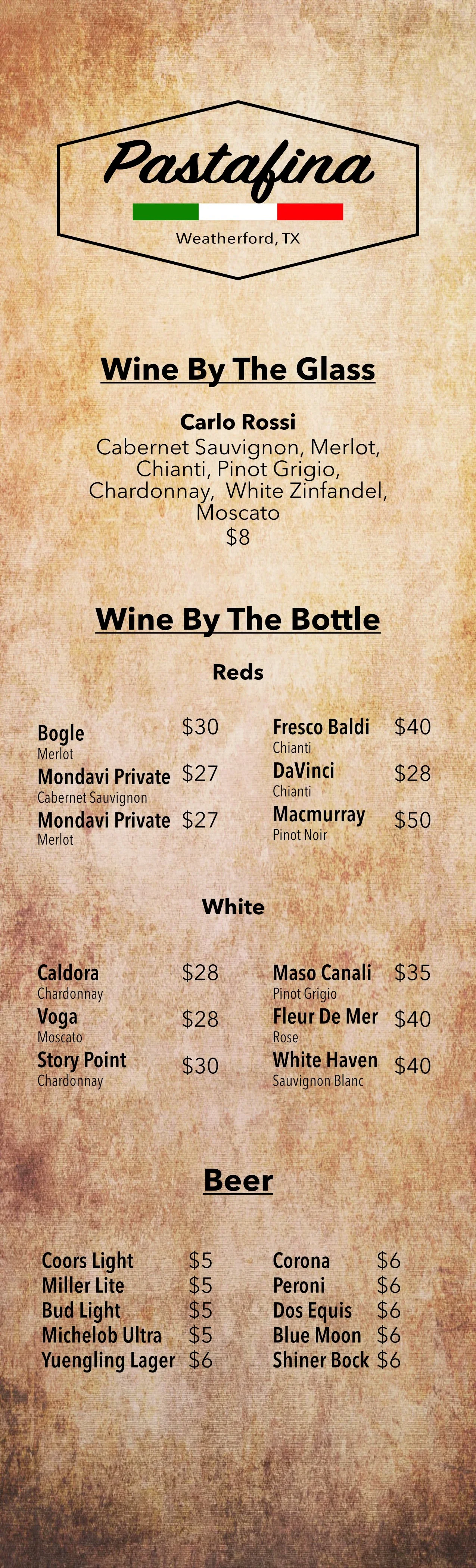 Pastafina Italian Ristorante