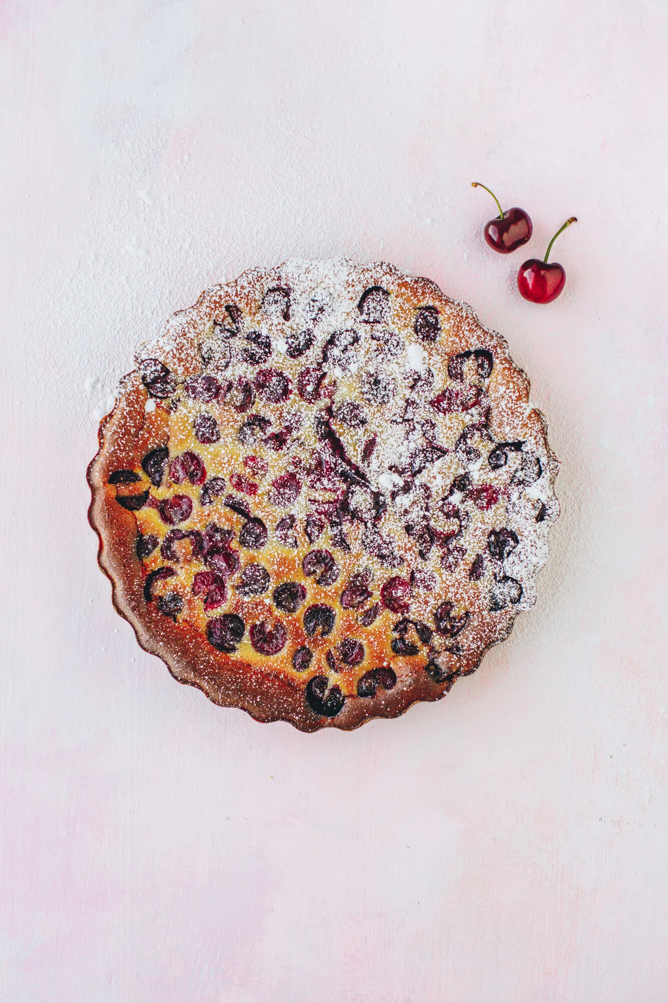 Clafoutis Aux Cerises Babeurre Et Amande Dinette Magazine