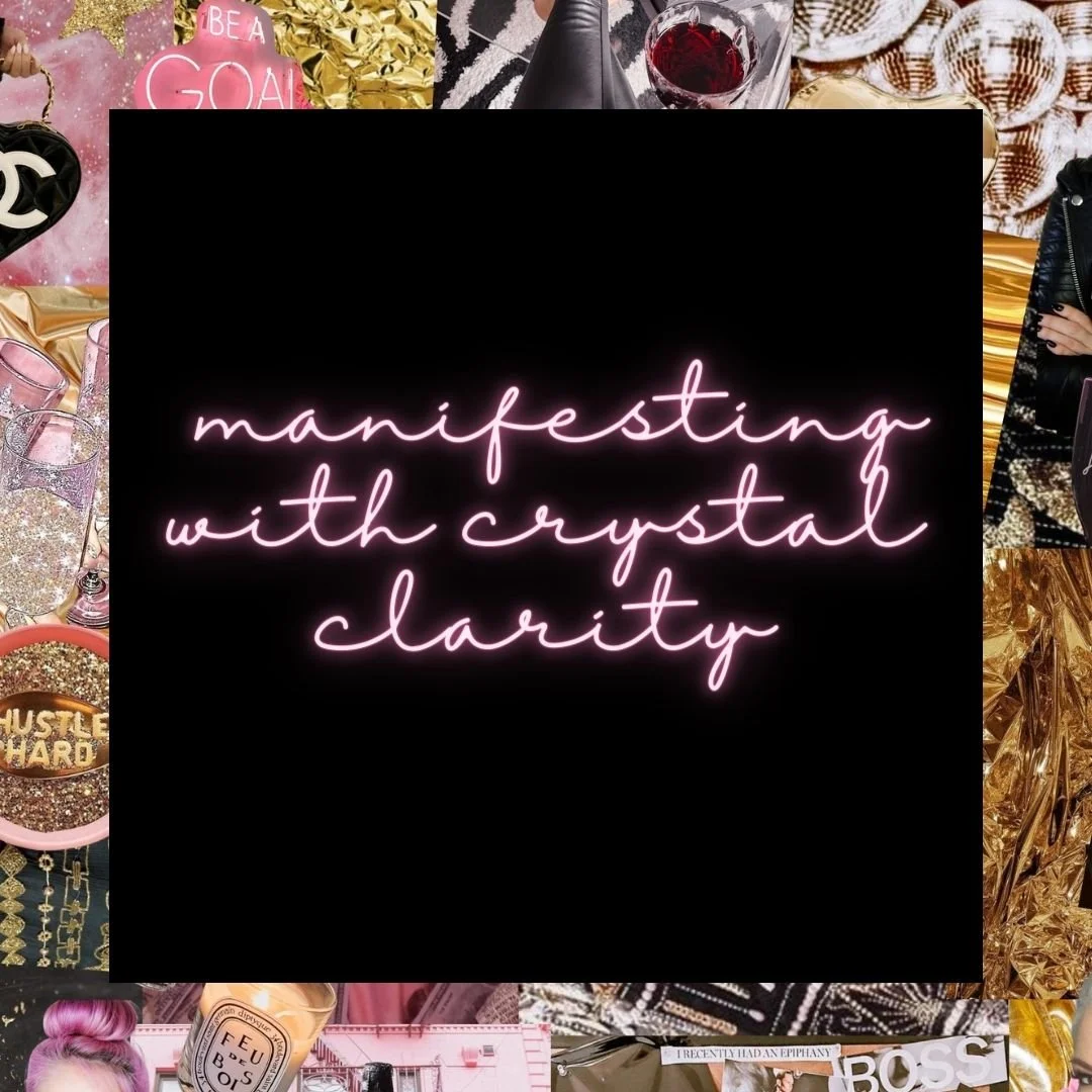 Manifesting with Crystal Clarity!
