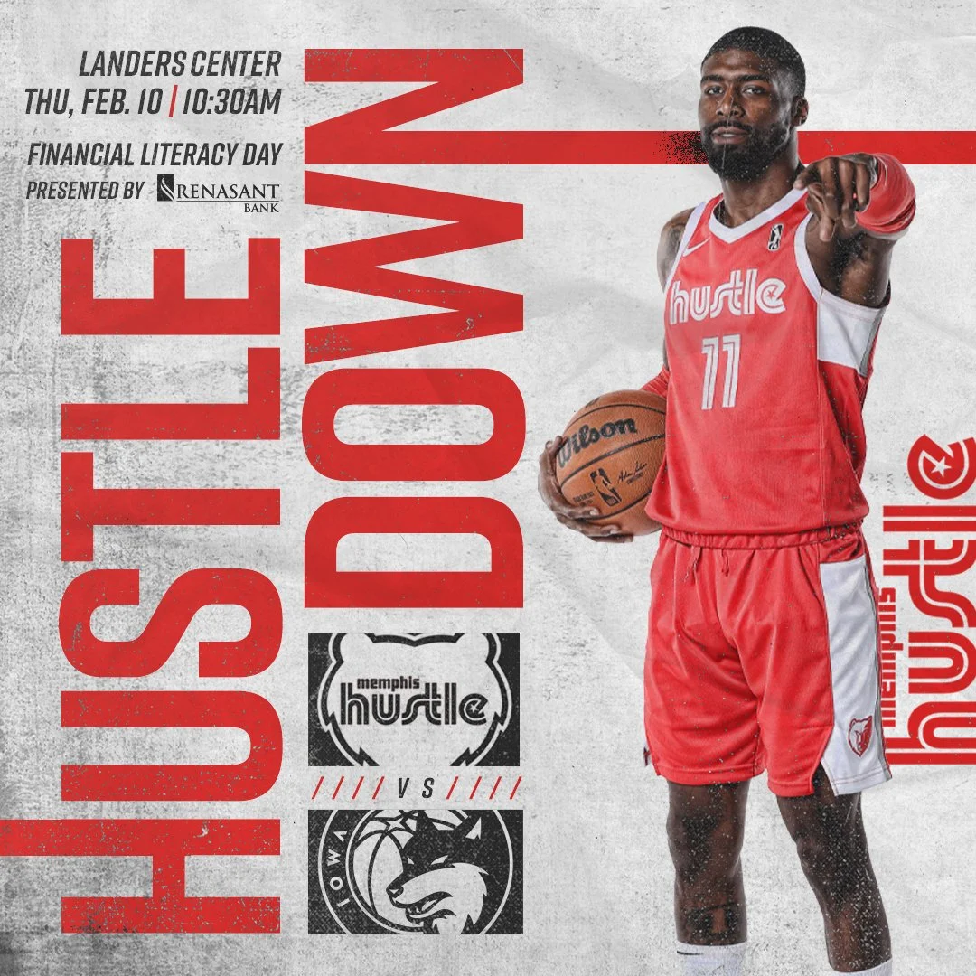 Get your money up, Hustle down.
Get tix to Financial Literacy Day.  