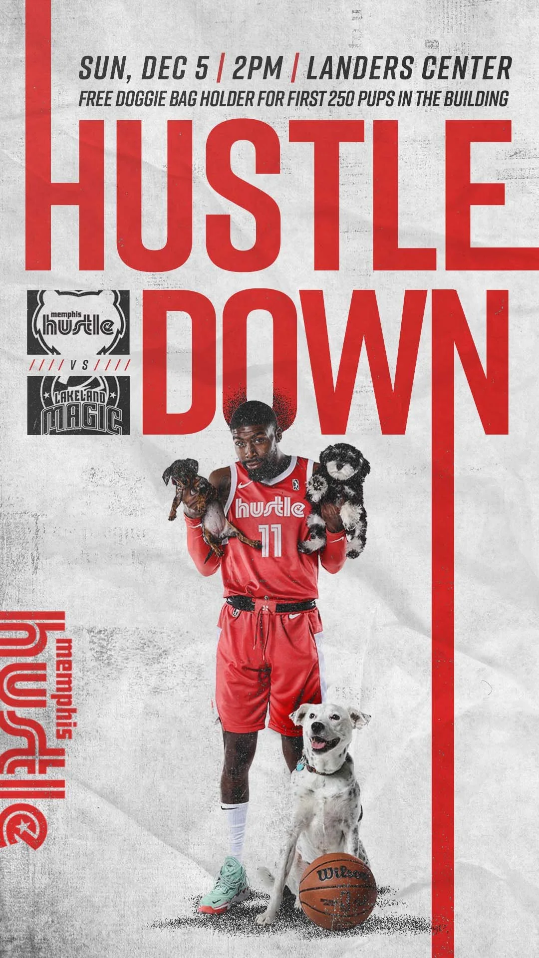 So fetch. 🐶
Get tix for Hustle & Hounds Night.