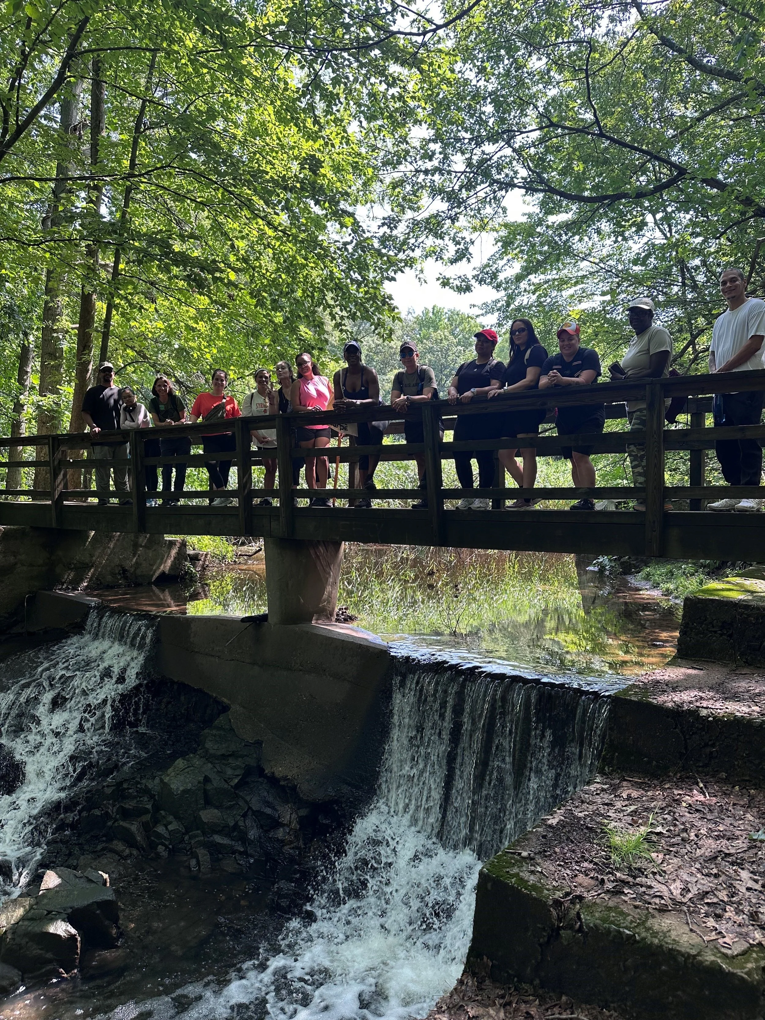 A hike with friends