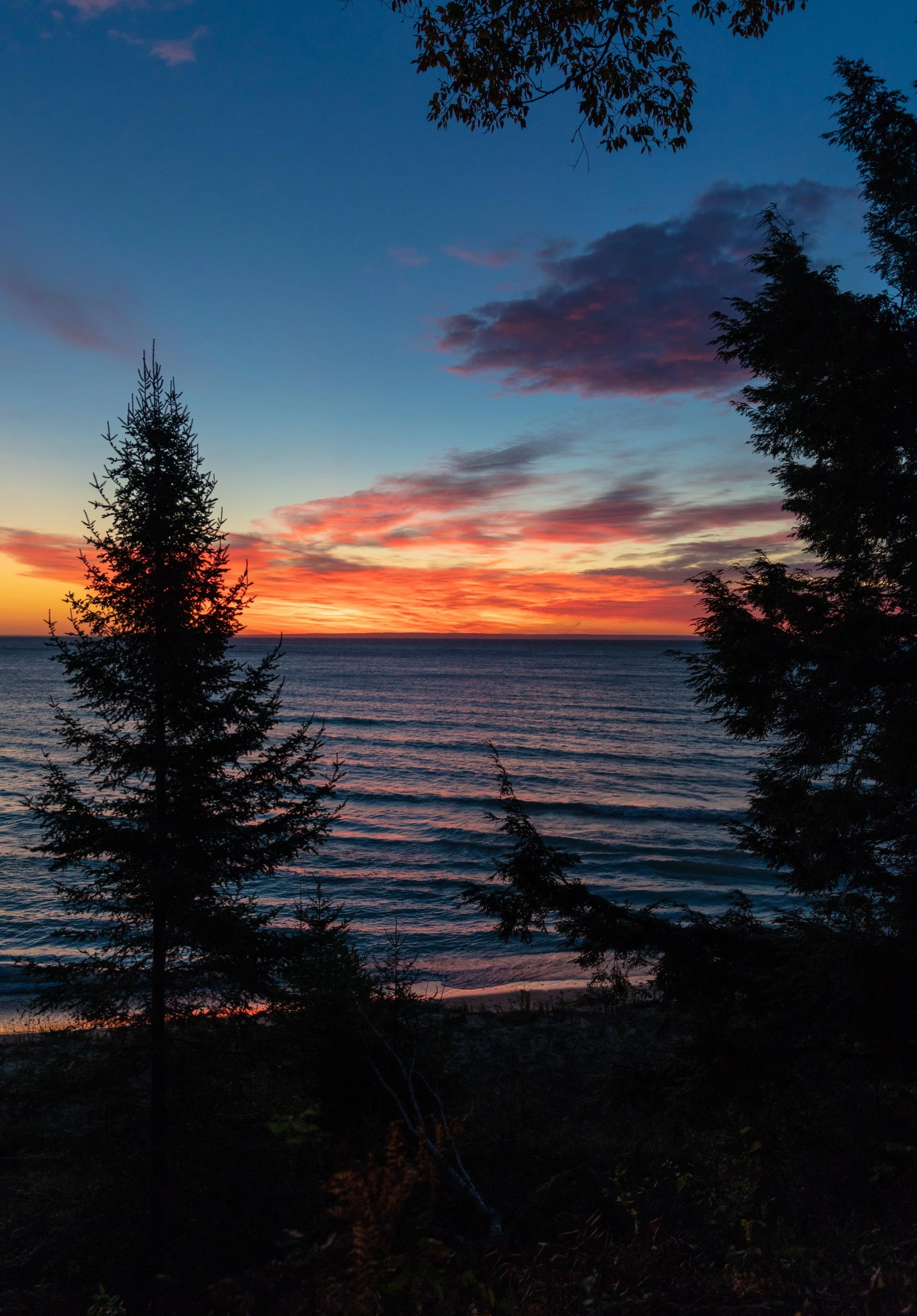 Sunrise on Wicklow Beach