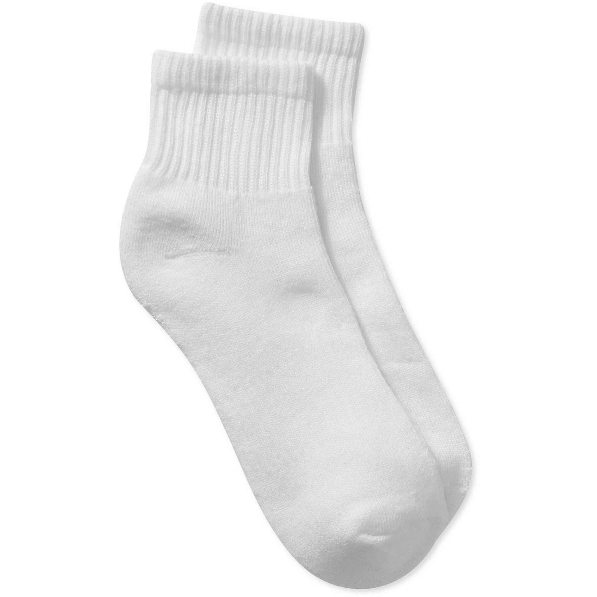 Multi Pack White Crew Socks 