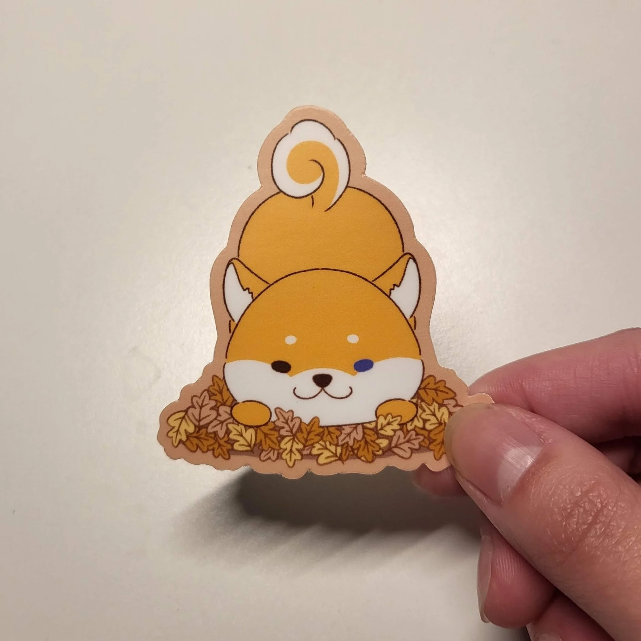 Fall Shibe Sticker