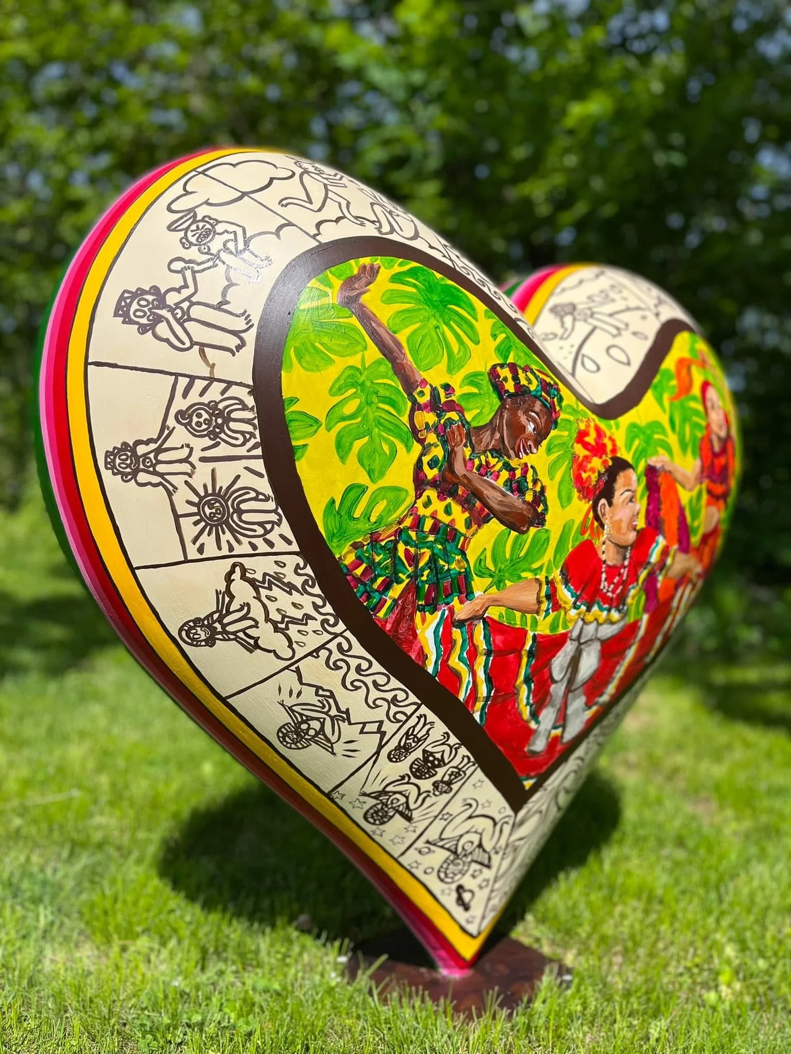 Corazon de la Communidad by Samela St. Pierre