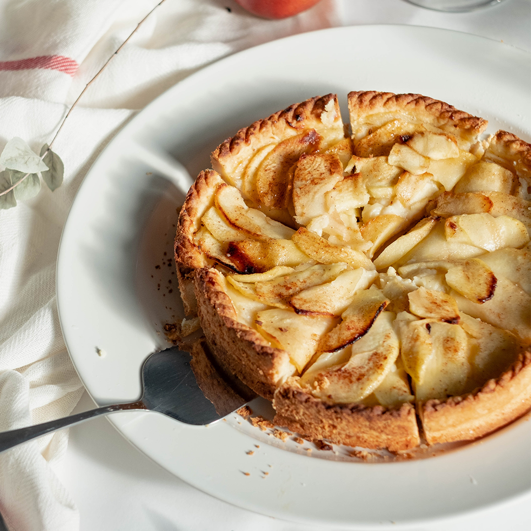 Brandied Apple Tart Recipe