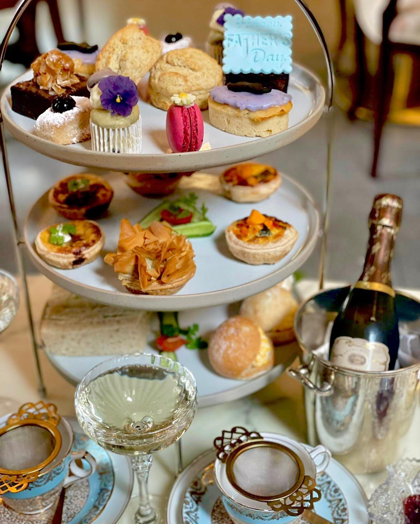 Celebrate this Father&rsquo;s Day with High Tea at Collins Coffee House. Enjoy free flowing Prosecco and freshly baked high tea treats. Book now using the link in our bio