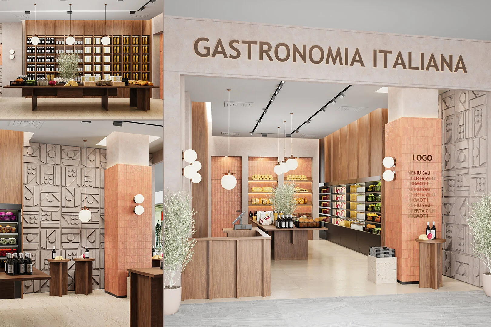 Shop Food Store Concept