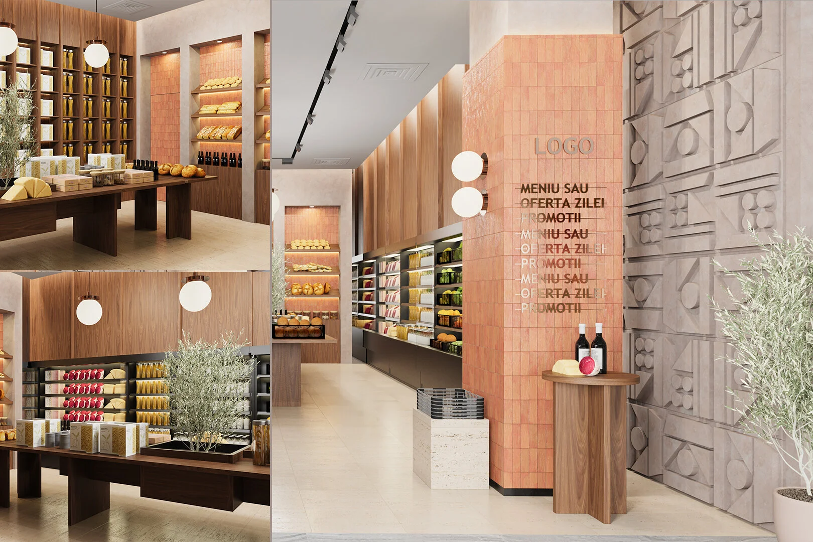 Shop Food Store Concept