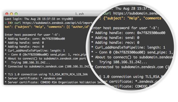Use APIs to filter incoming requests