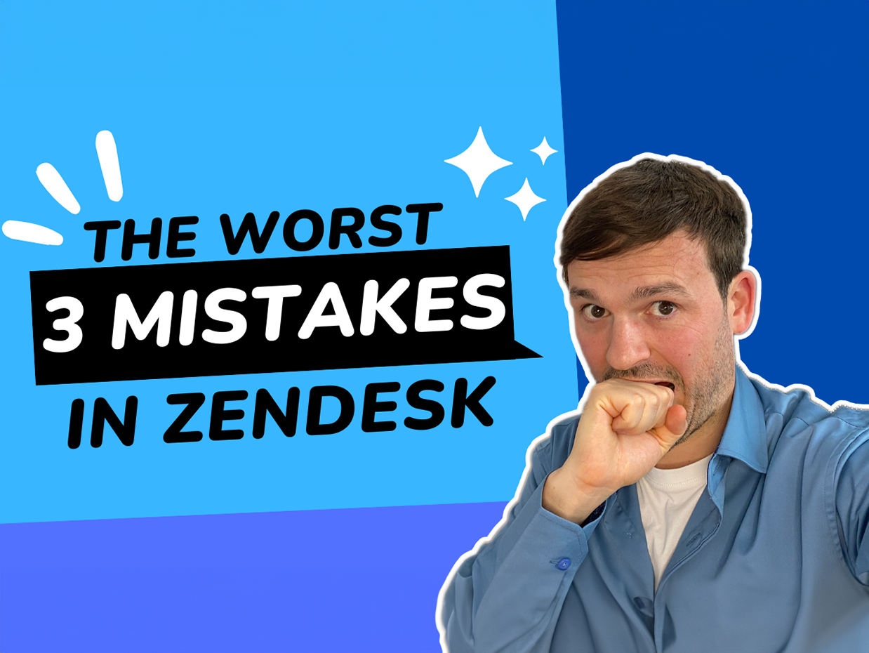 3 Worst Mistakes You Can Make In Zendesk