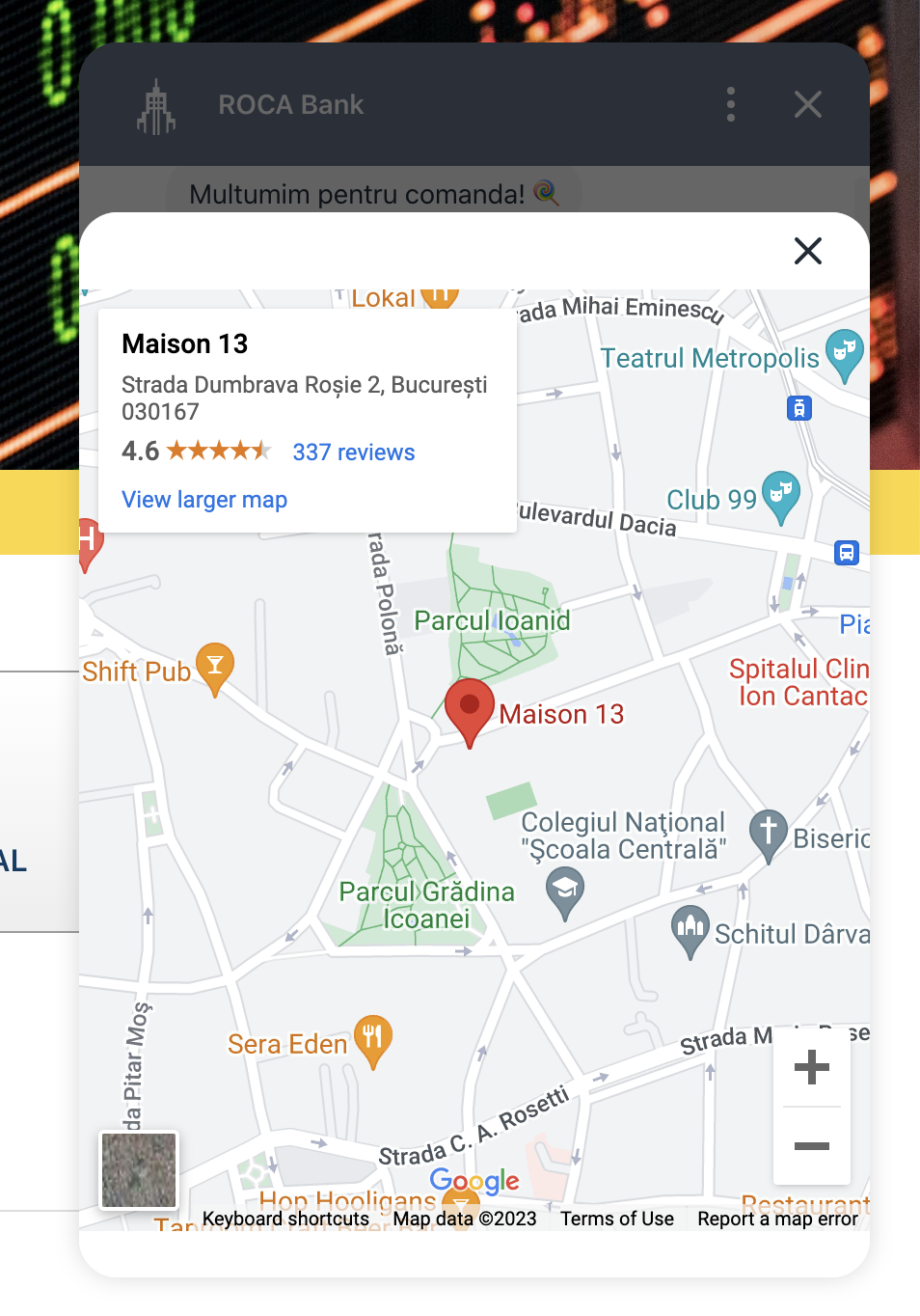 Zendesk Sunshine Integration with Google Maps