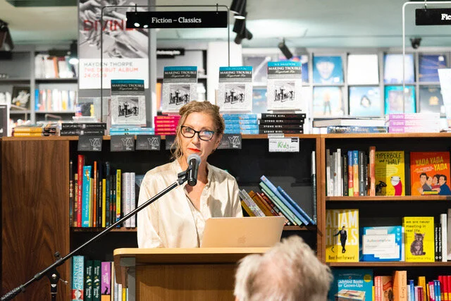 Joanna Murray- Smith, playwright, talks about Sue Ingleton's new book