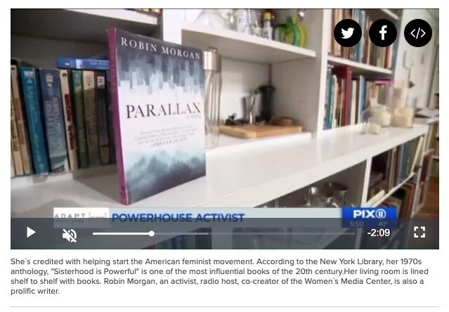 Watch an interview with Robin Morgan on Pix11