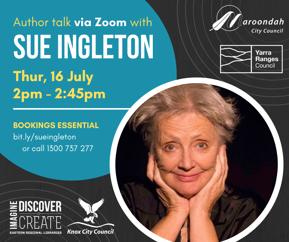 Author Talk With Sue Ingleton