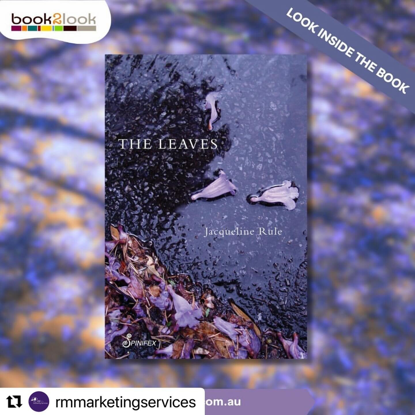 Repost via @rmmarketingservices 
・・・
The Leaves by Jacqueline Rule is heartbreaking and left us thinking about the ending long after we finished reading it. 

Faith and Evelyn are close friends, neighbours, and single mothers of Luke and of Mitch &nd