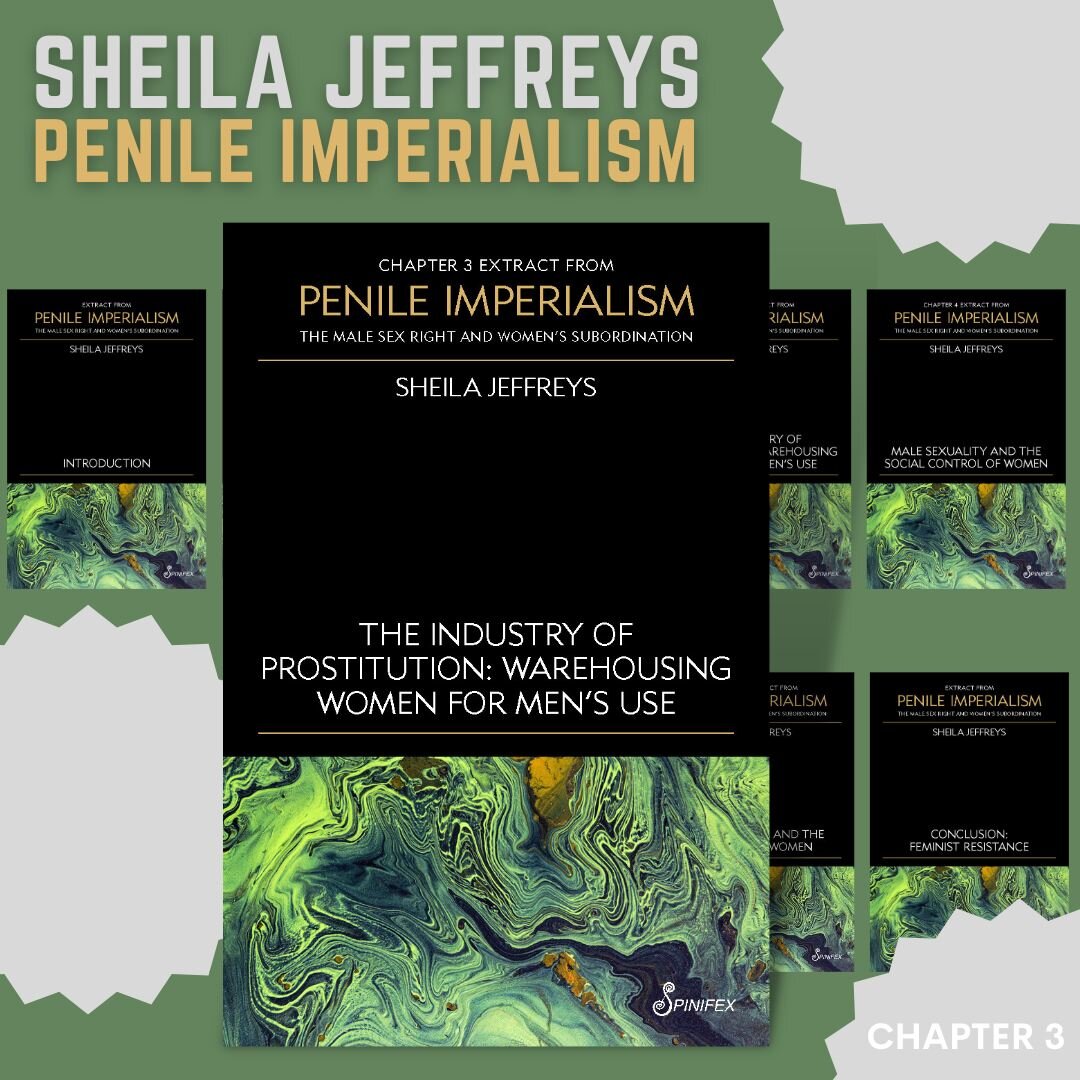 &quot;Prostitution is based upon the subordination of women and there is no comparable provision in which poor and vulnerable men are trafficked and warehoused for the s*xual use of women.&quot;

- Sheila Jeffreys, The Industry of Prostitution: Wareh