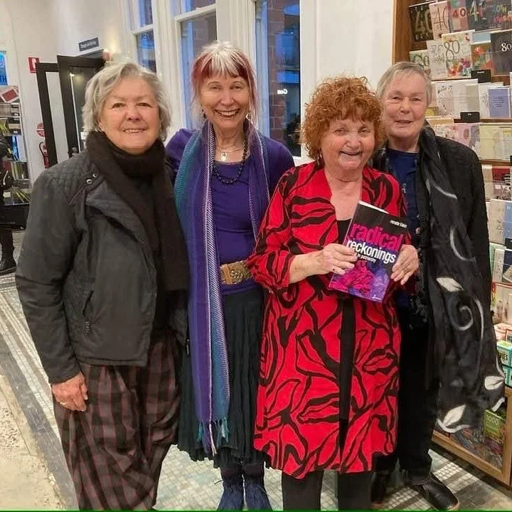 The in person launch of Renate Klein&rsquo;s Radical Reckonings was a great success! 

Order your copy - link in bio

Pictured: Carole, Robyn, Renate and Coleen.

#spinifexpress #radicalreckonings #bookstagram #feministbooks