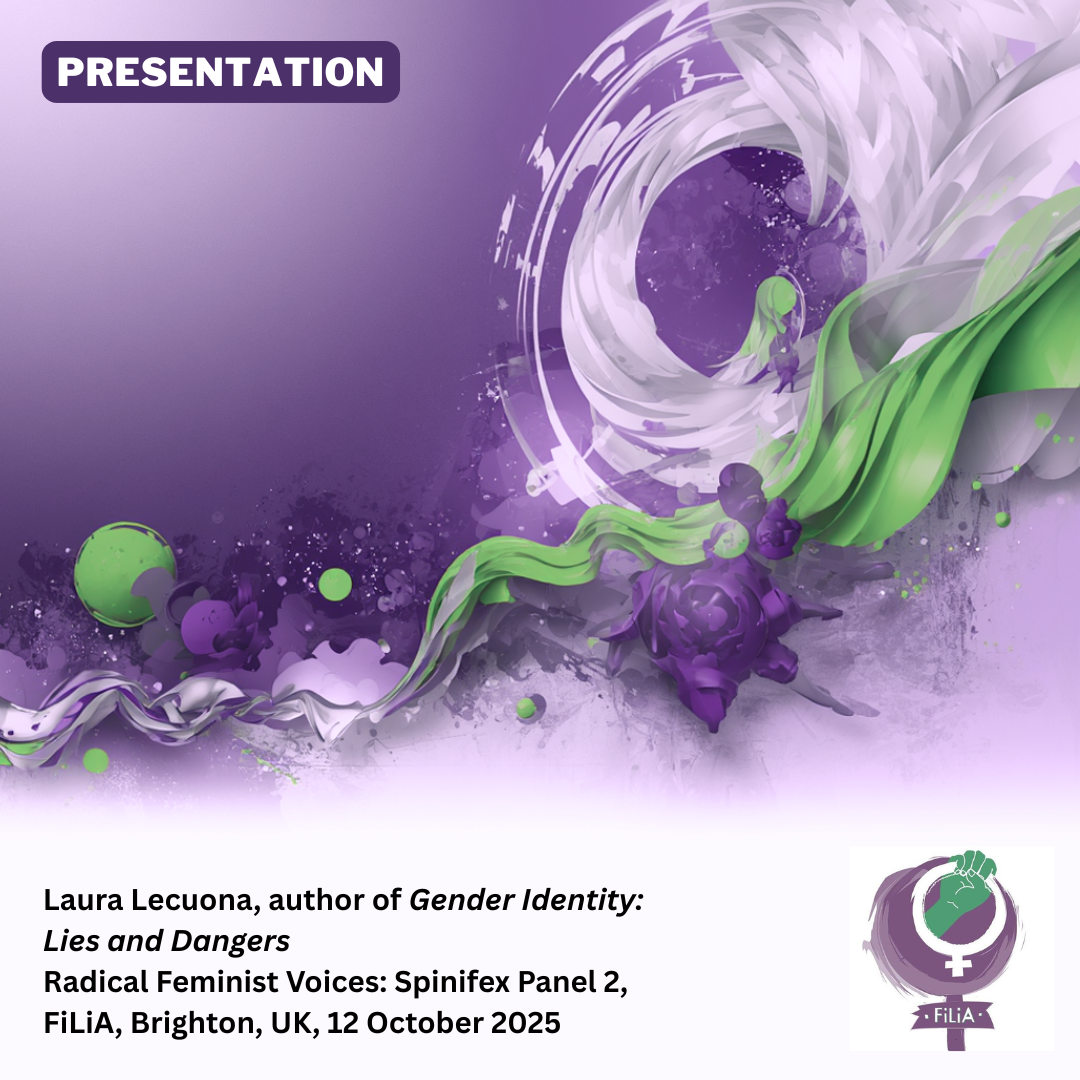 Laura Lecuona presents Gender Identity at FiLiA 
