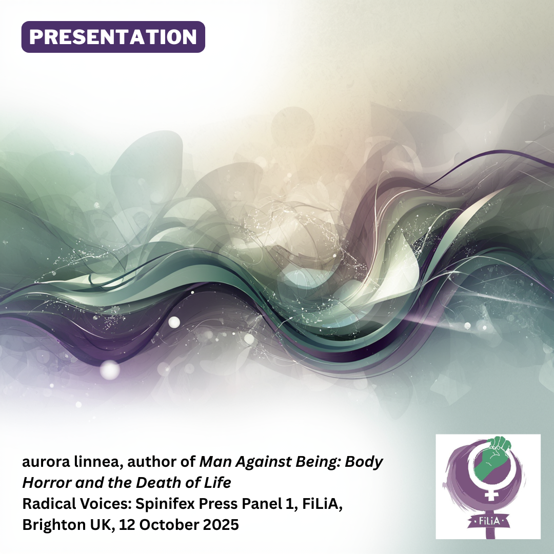 aurora linnea presents Man Against Being at FiLiA