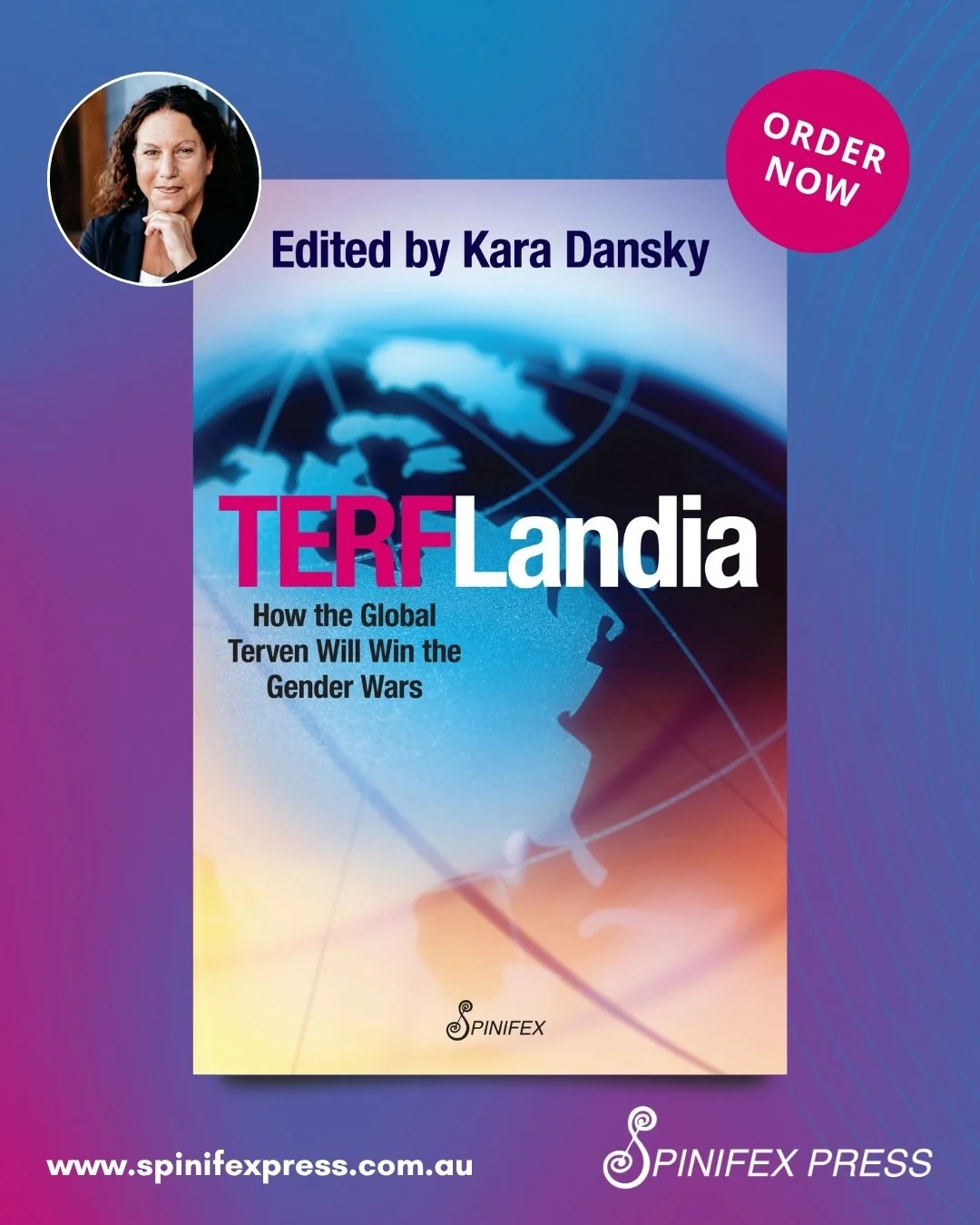 TERFLandia: How the Global Terven Will Win the Gender Wars edited by Kara Dansky is out today!

Just over a decade ago, and gaining steam thereafter, a massive debate began raging about what a woman is, whether or not sex is real, and if it is, wheth
