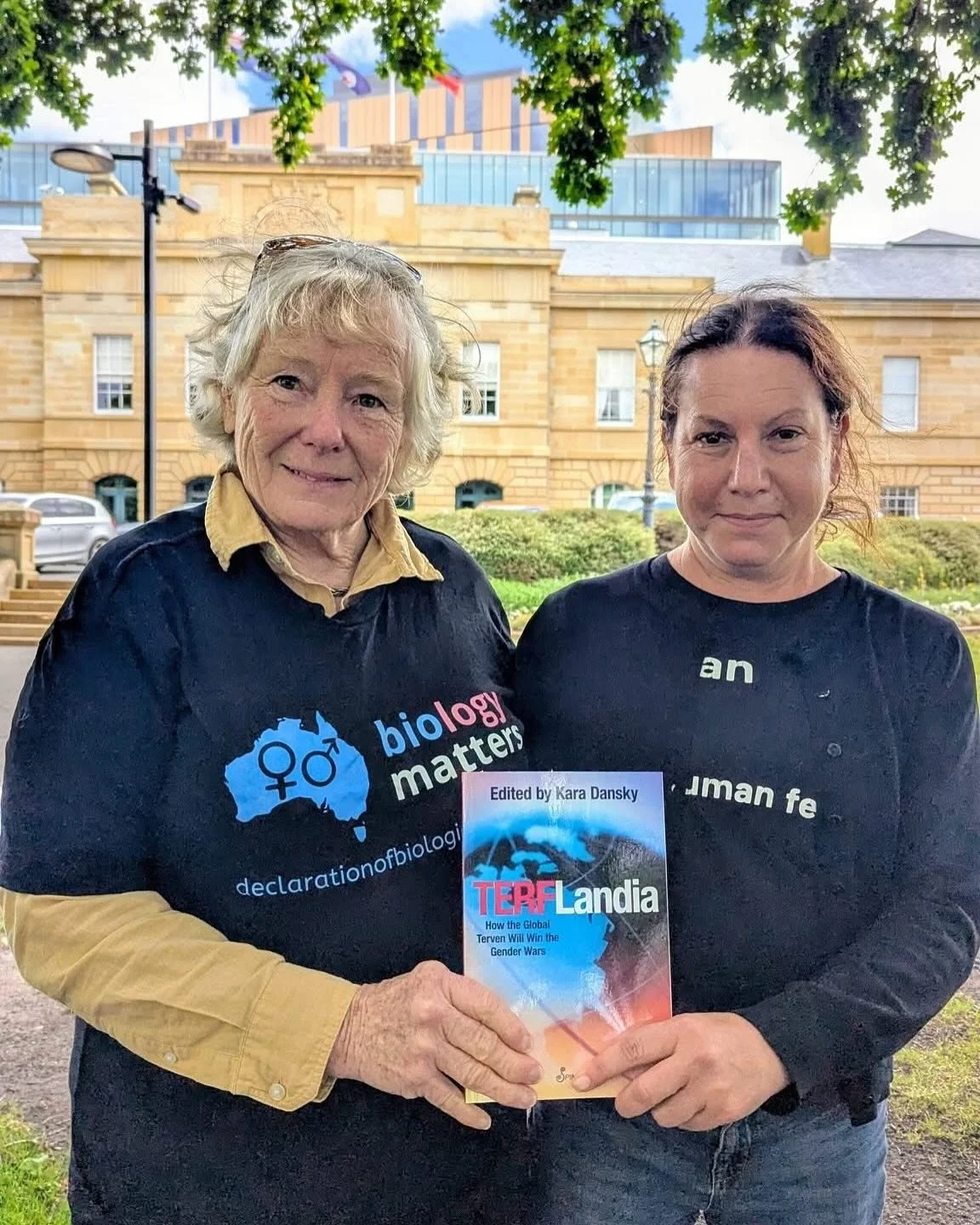 Spinifex author Kara Dansky on her Australian speaking tour. 

Order your copy of Terflandia: How the Global Terven Will Win the Gender Wars from our website - link in bio. 

📸 Women Speak Tasmania 

#spinifexpress