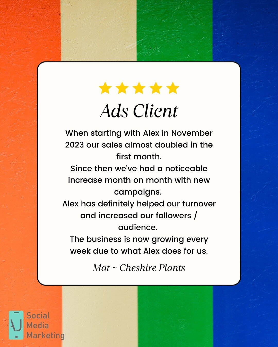 &pound;35k revenue MINIMUM in 3 months JUST from Meta Ads for Mat @cheshire_plantsltd. I've been supporting his business since November and already we're seeing a ROAS of 18!! 

Mat came to me looking for support to generate more leads from Facebook 