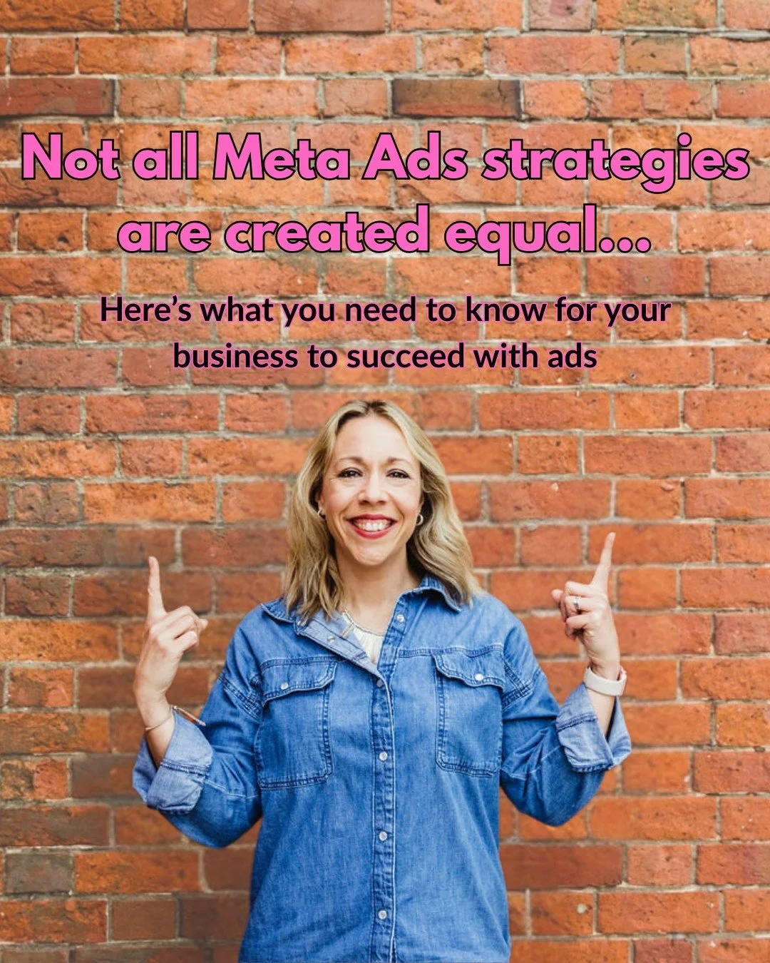 One size DOES NOT fit all in Meta Ads.

The right campaign objective ➕ strategy depends on YOUR business.
Get it wrong 🟰 wasted budget.
Get it right 🟰 more leads, sales &amp; growth. 🚀

Your business type should shape everything, from objective ➡️