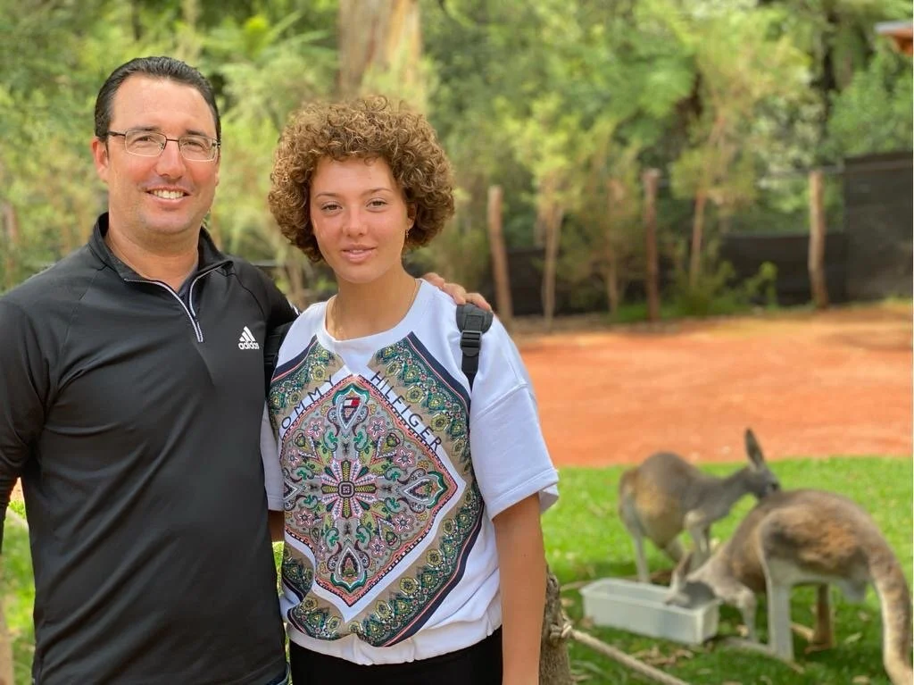 On and off the court in Australia