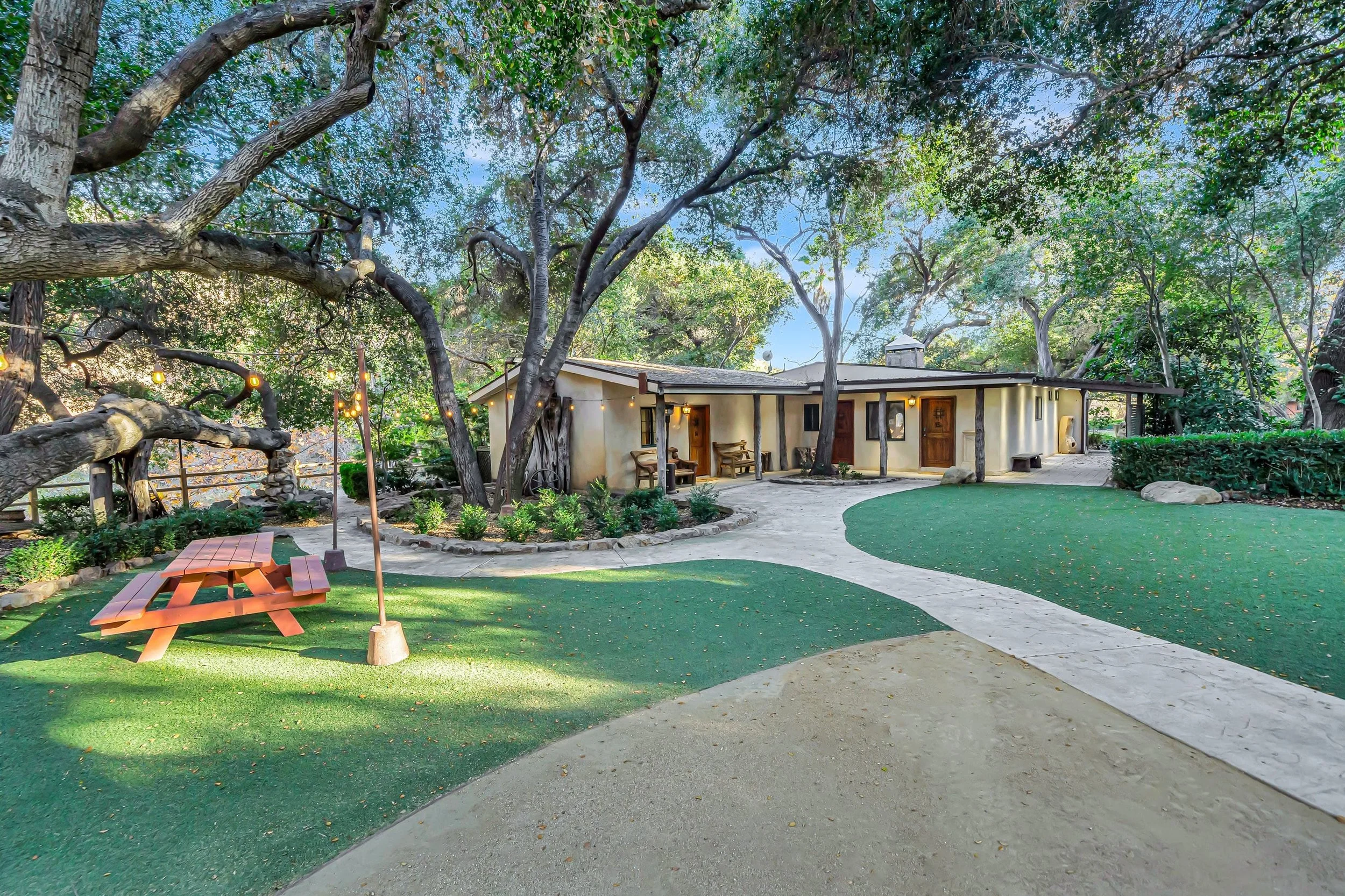 Santa Monica Mountains production set