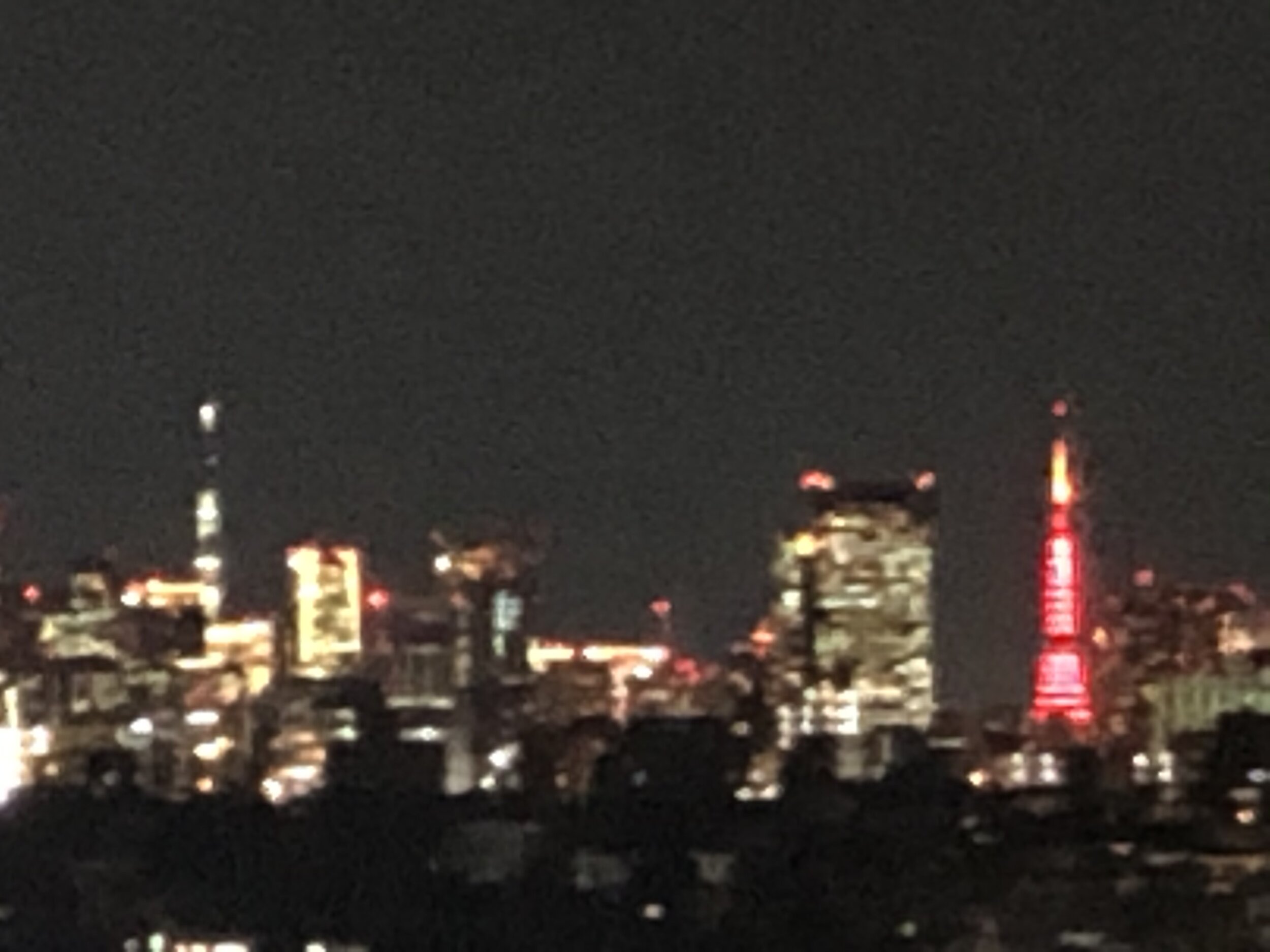 東京タワーが赤い|Tokyo Tower is red