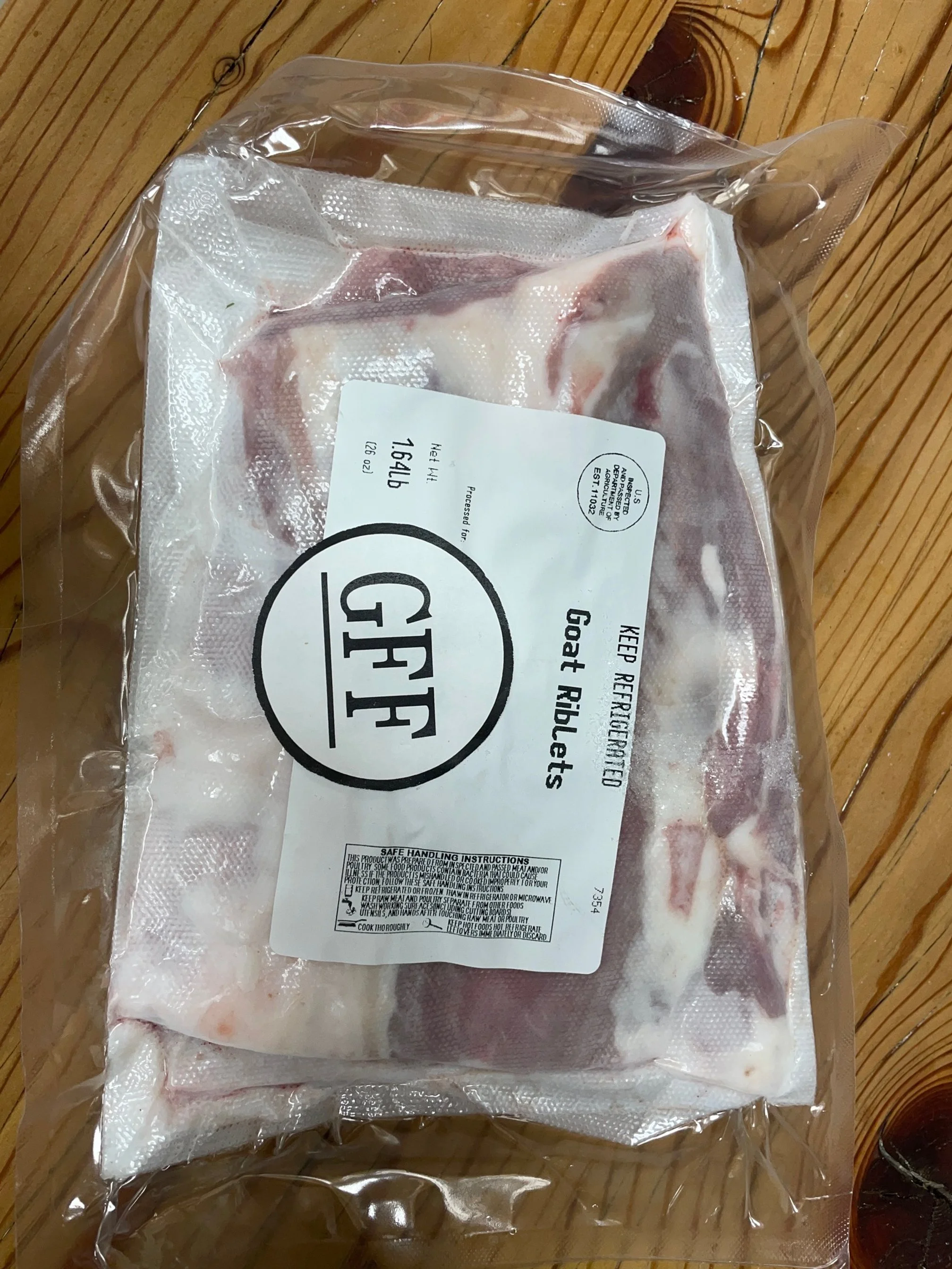 Goat Ribs $14/lb