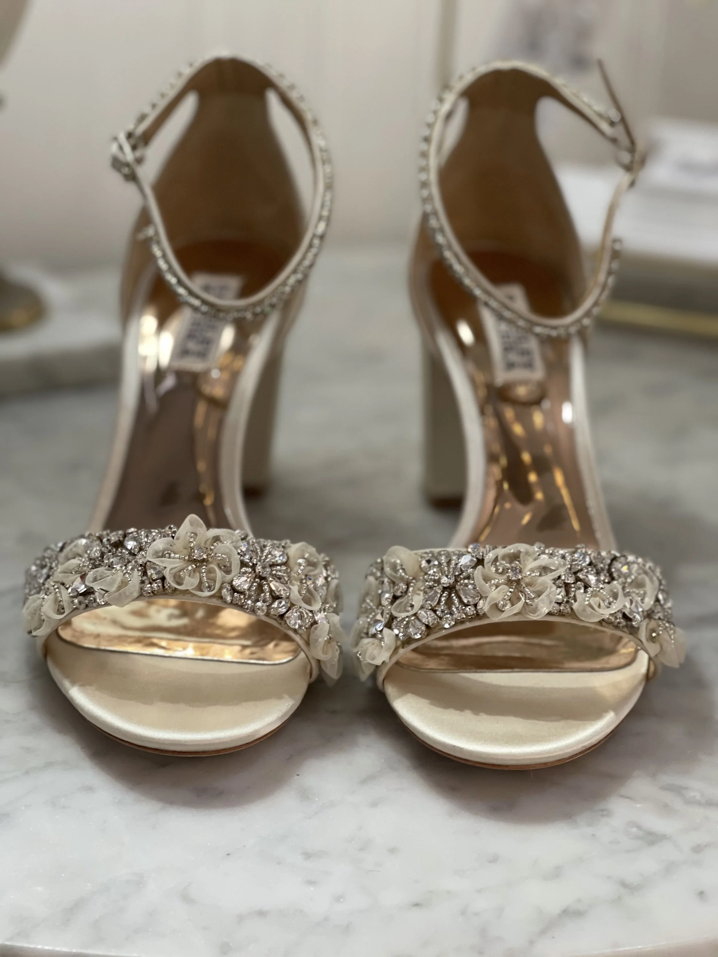 Badgley Mischka - Finesse Shoes — Blue 