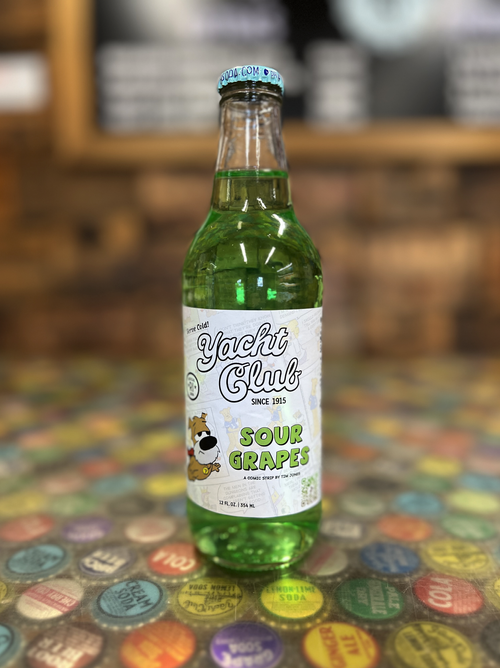 Sour Grapes Special Edition Craft Soda — Yacht Club Bottling Works