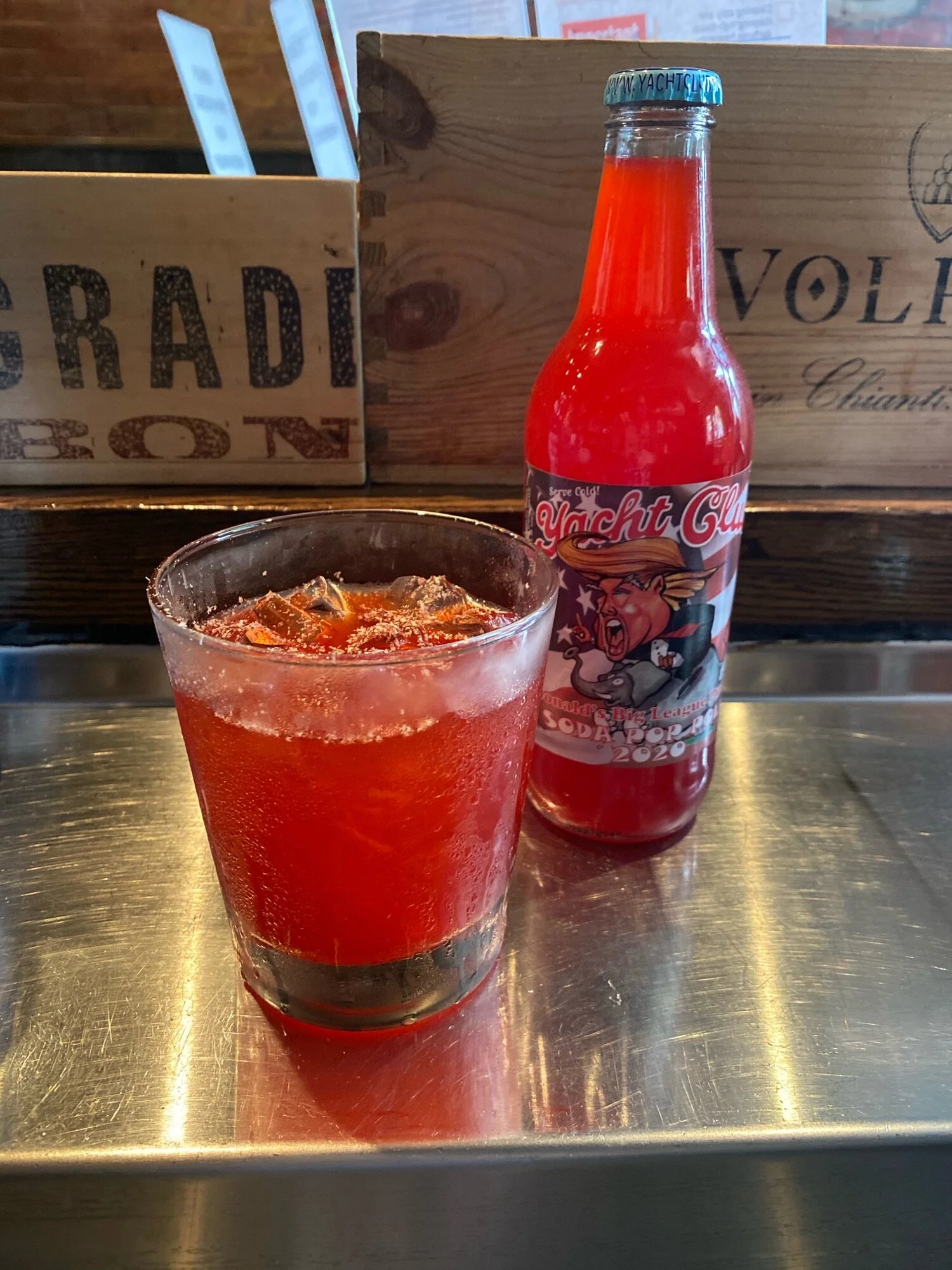 TRUMP'S RED RUM PUNCH | 2020 SODA POP POLL COCKTAILS