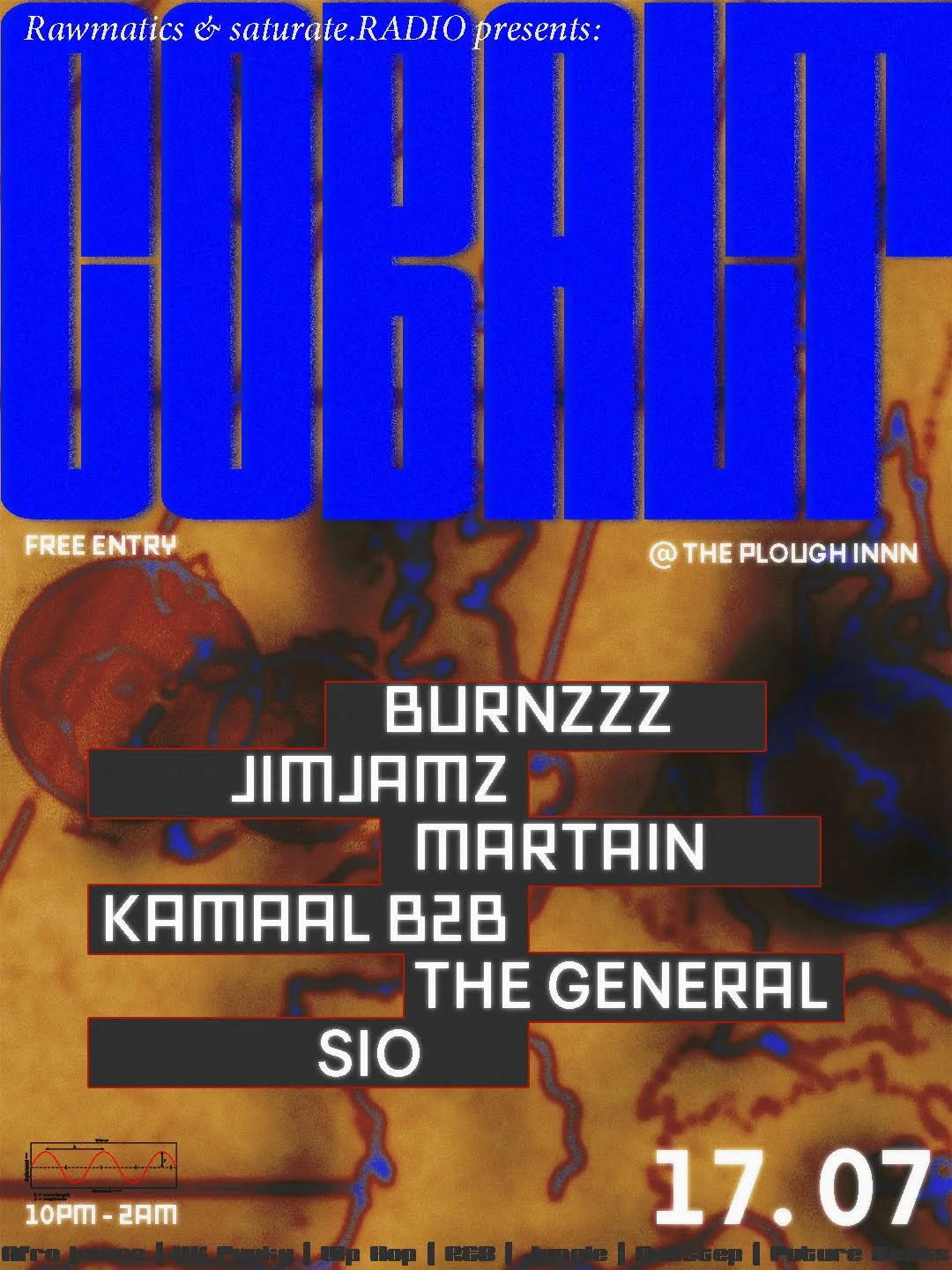  Rawmatics + Saturate Radio Presents: COBALT