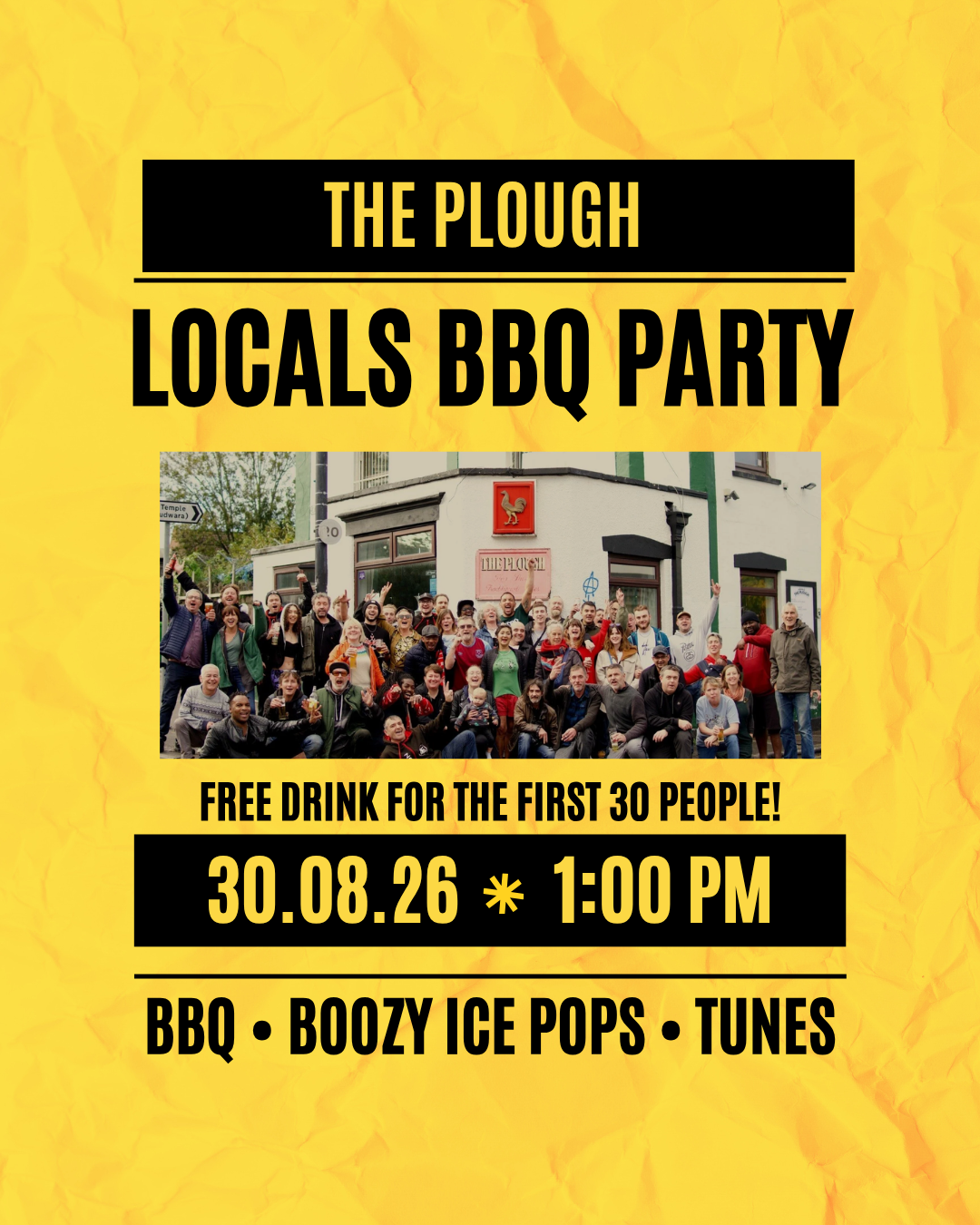 Local Garden BBQ party