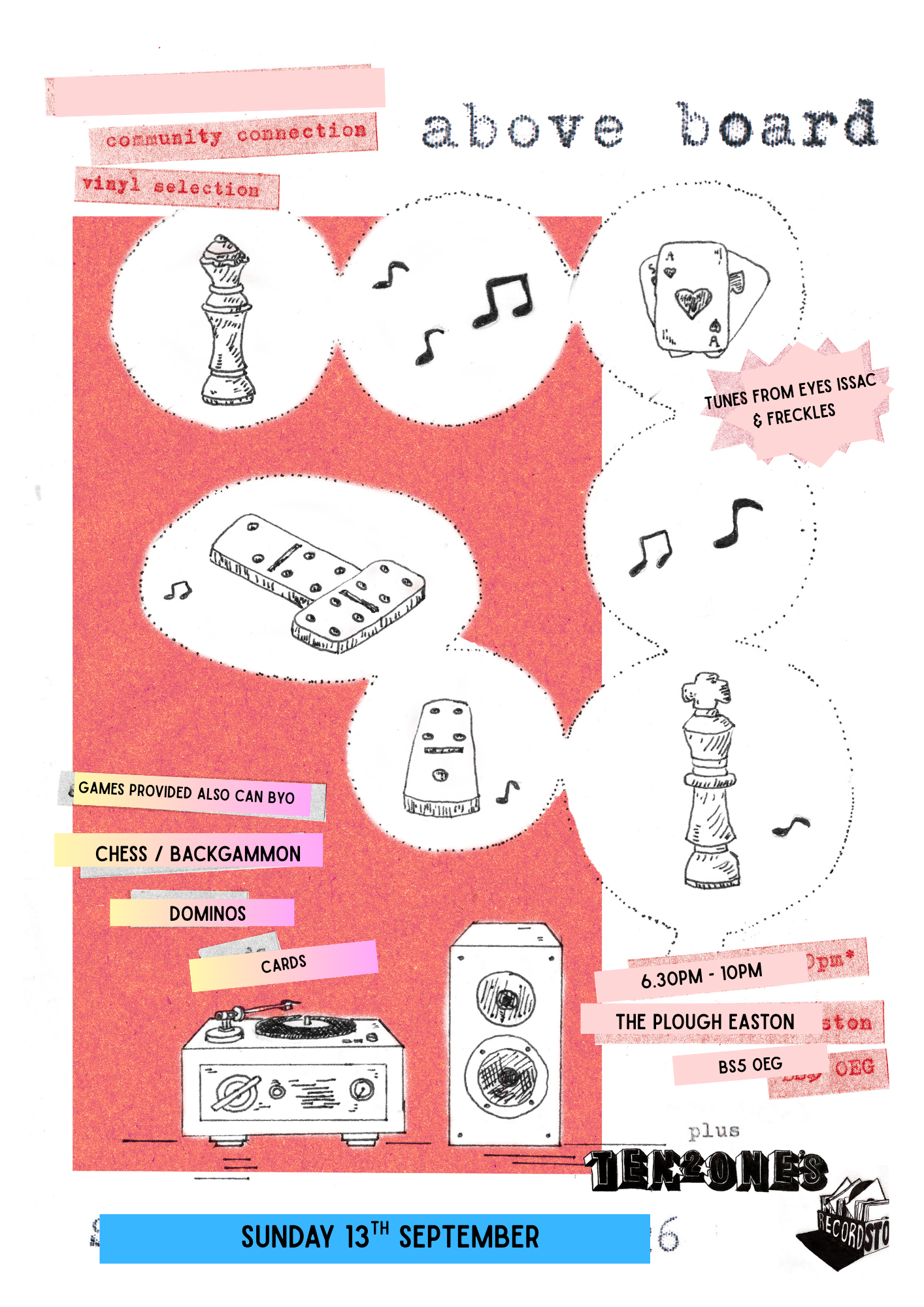 Above Board: Vinyl music / board games evening