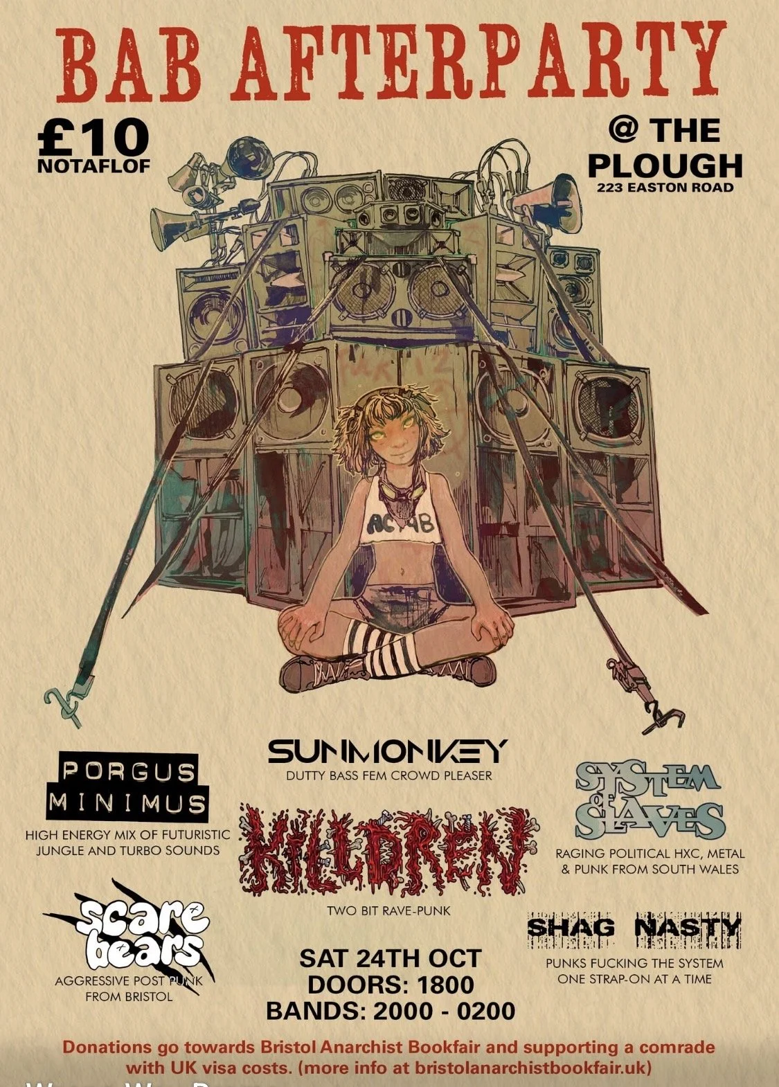 Bristol Anarchist Bookfair After Party