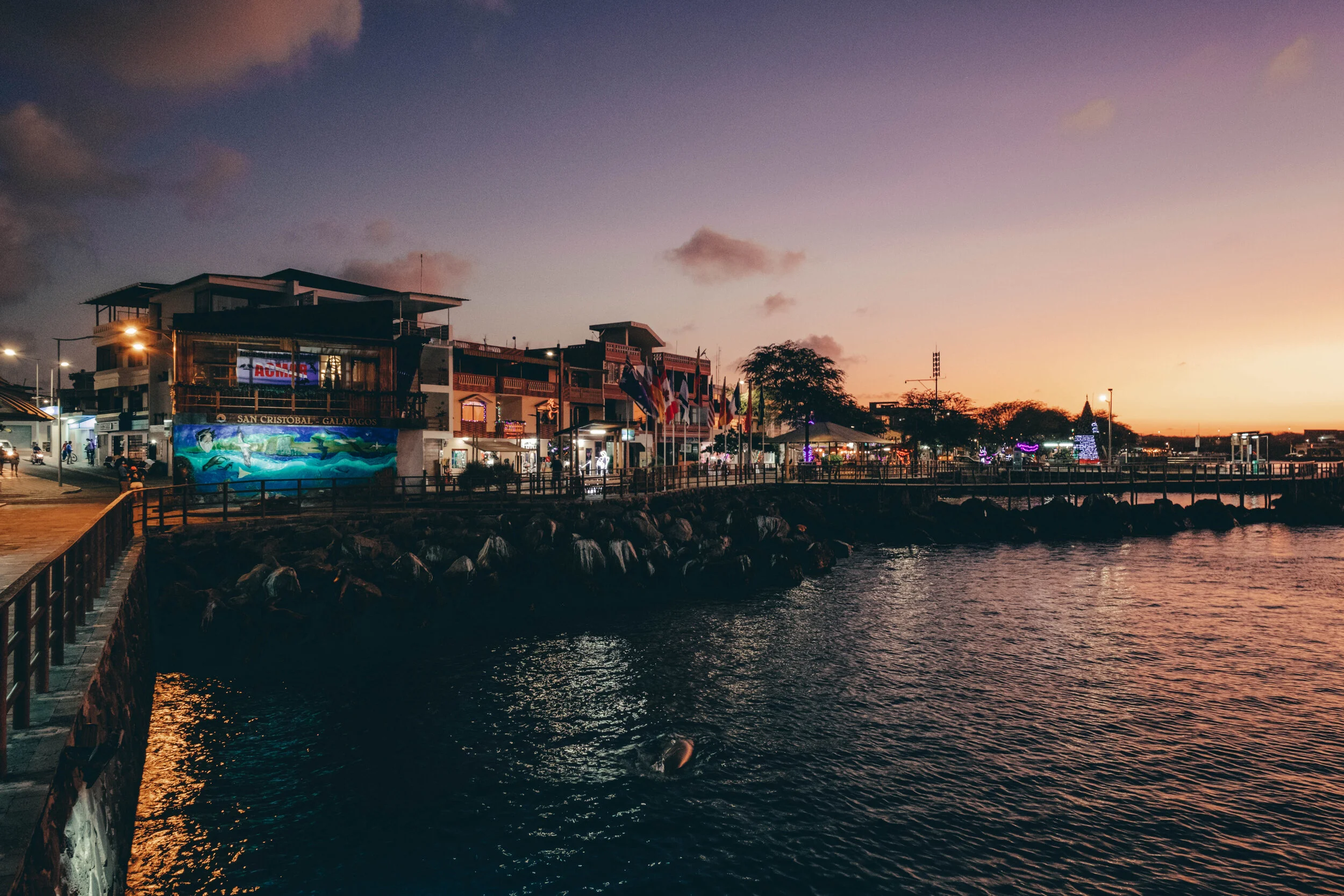 Puerto Baquerizo Moreno waterfront