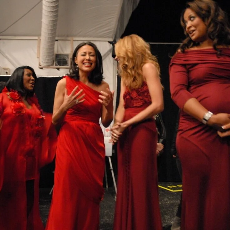 Go Red For Women Red Dress Fashion Show
