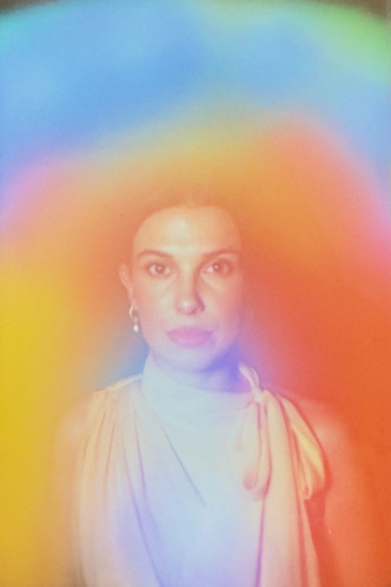 Millie Bobby Brown with her Aura Photograph by Inner Light Aura